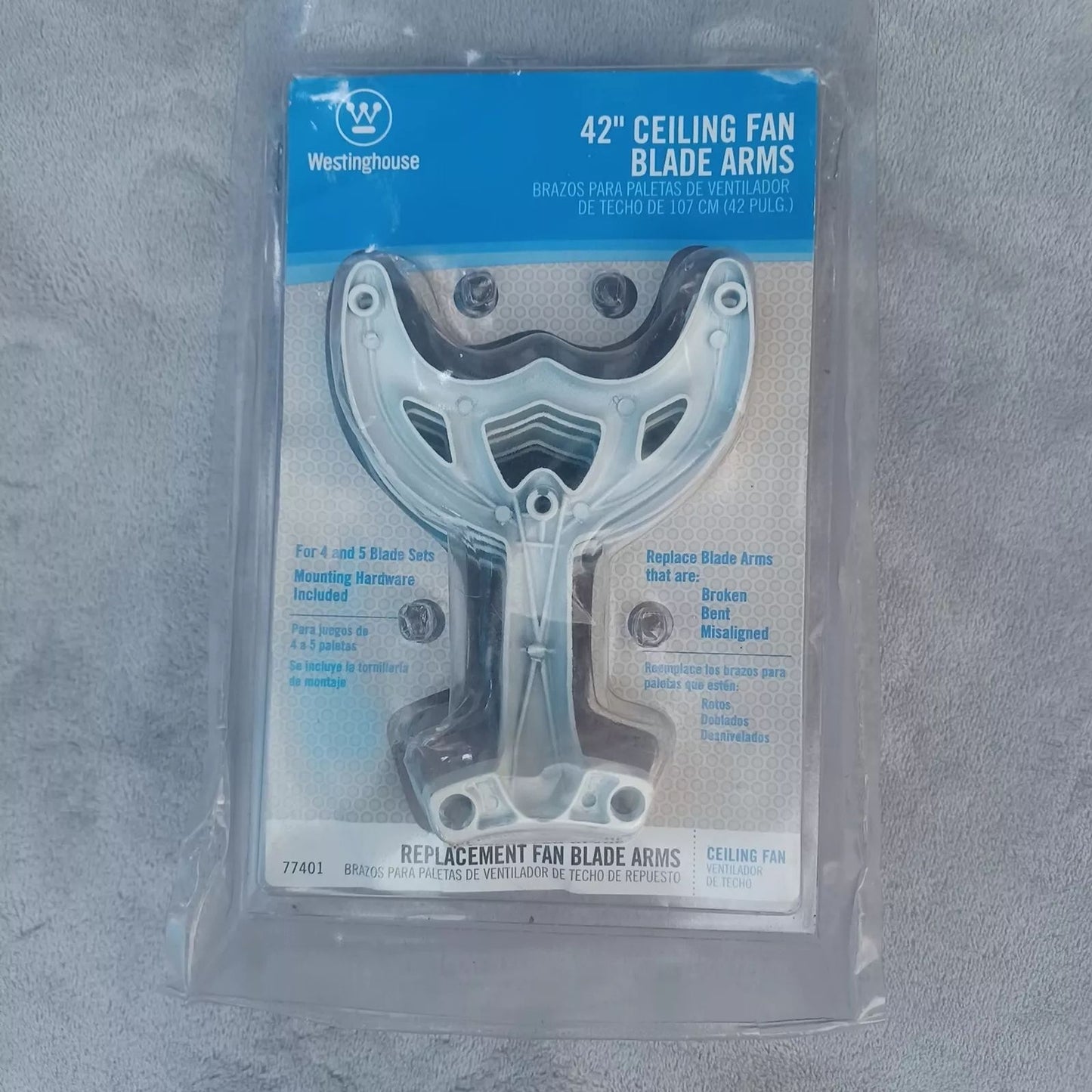 Westinghouse 42" Ceiling Blade Arms - 3 Blade Arms - Open Box