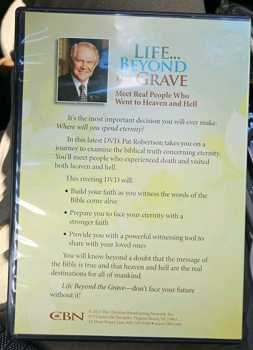Life... Beyond The Grave by Pat Robertson (DVD) New Sealed
