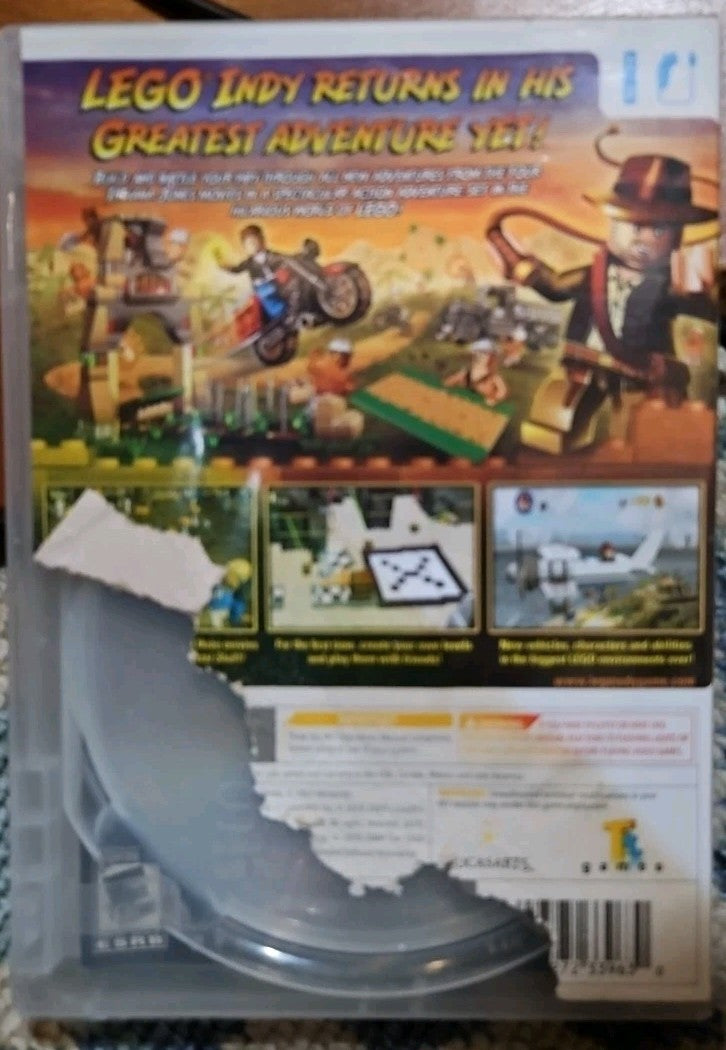 LEGO Indiana Jones 2: The Adventure Continues (Wii) Tested. No Scratches