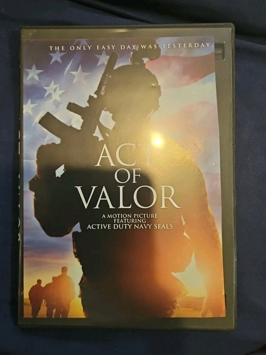 Act of Valor (DVD)  Slimcase. Artwork Cropped. Tested