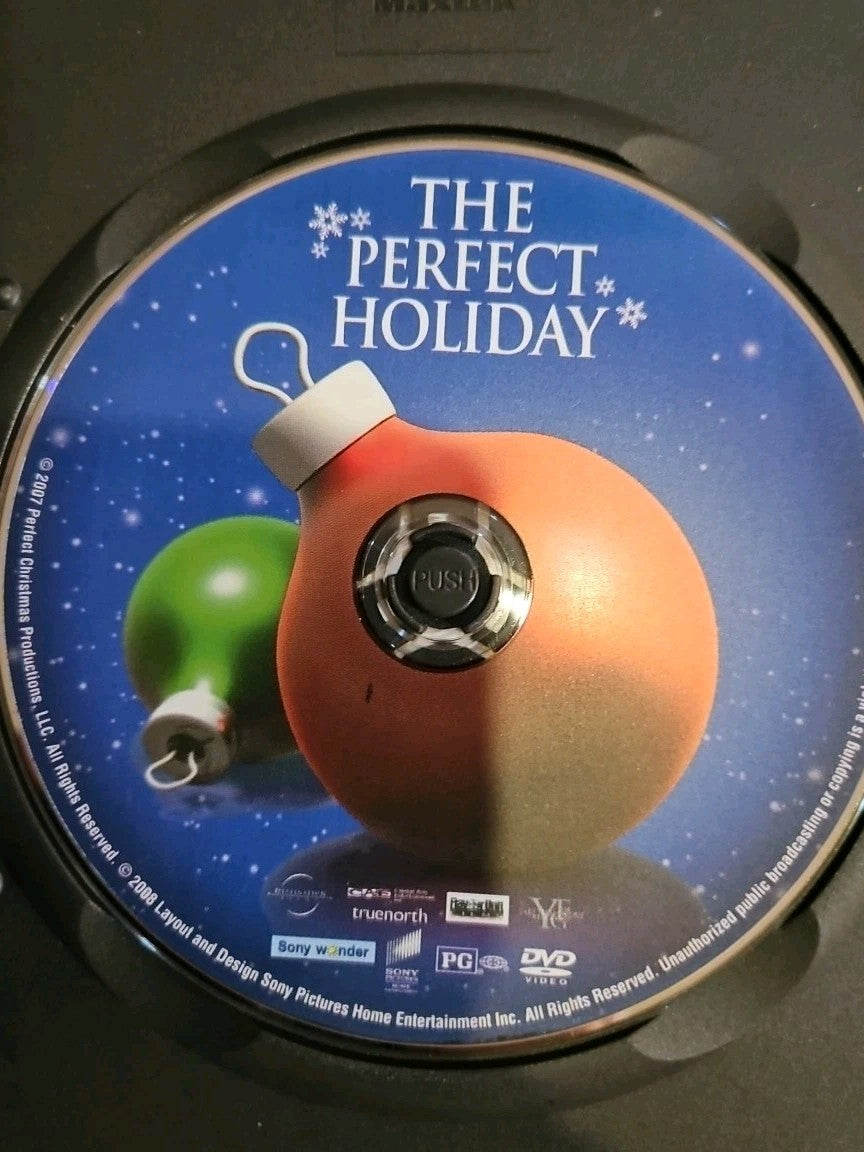 The Perfect Holiday (DVD, 2007) Slimcase. Cropped Sleeve.
