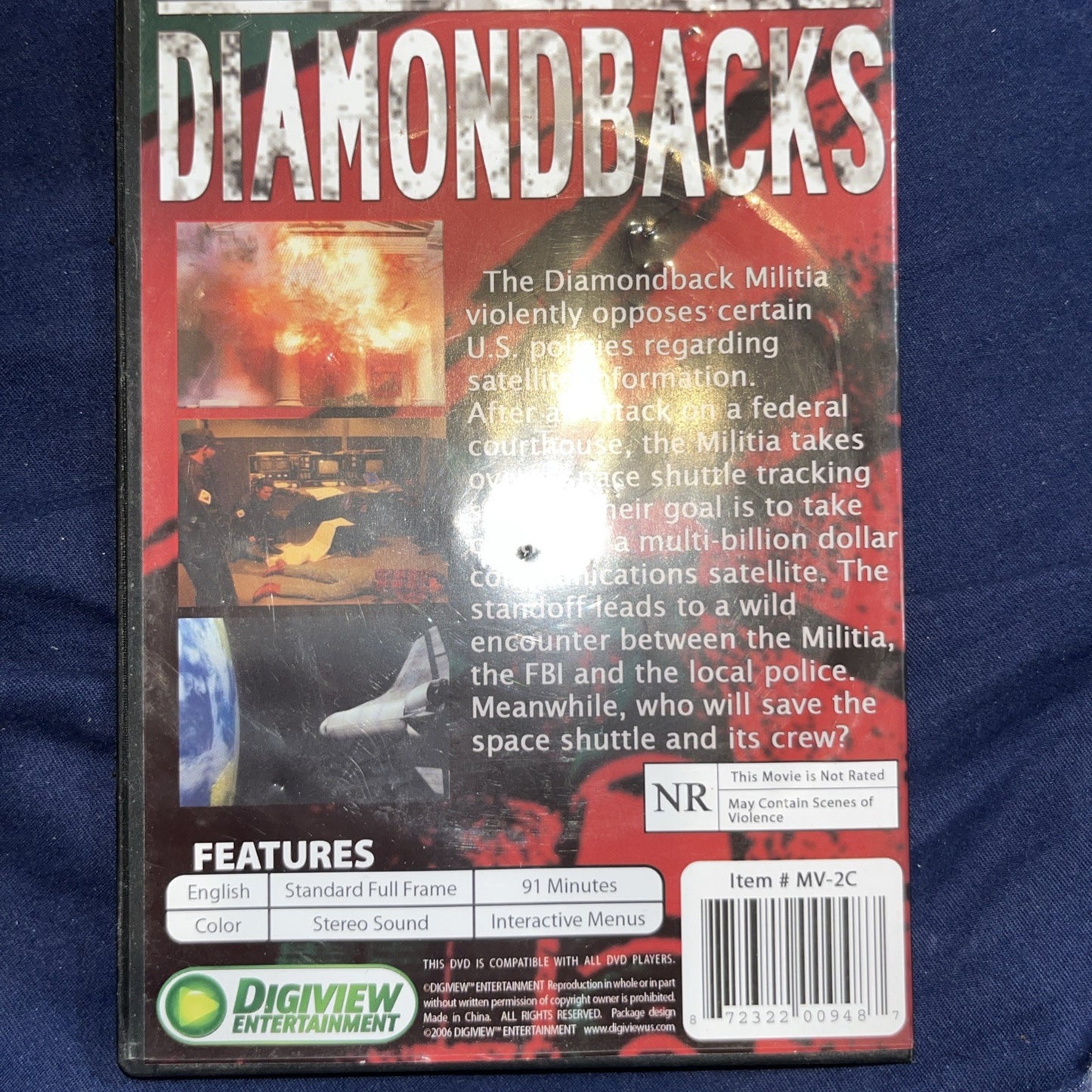 Diamondbacks (DVD Full Frame, Slim Case) Sealed
