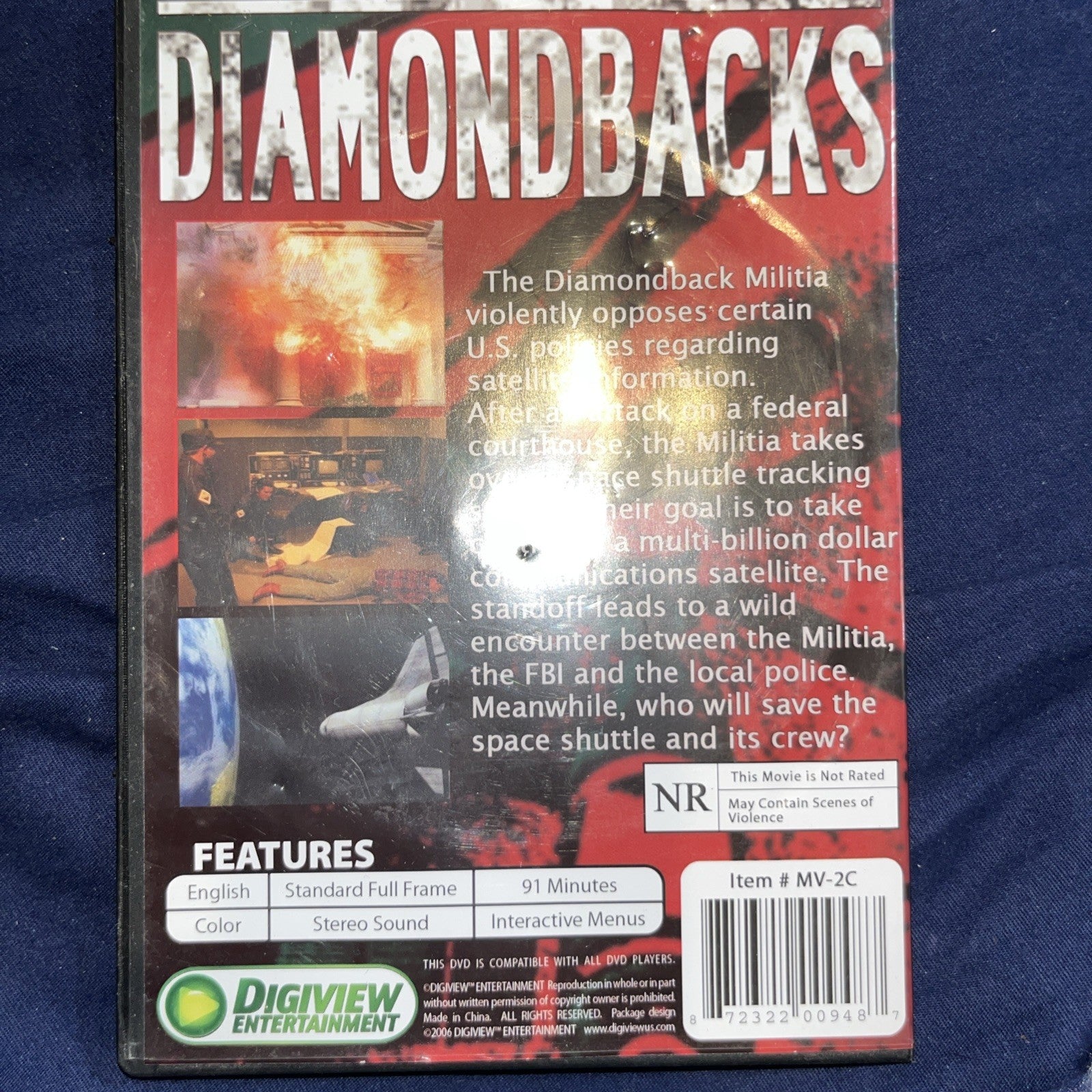 Diamondbacks (DVD Full Frame, Slim Case) Sealed