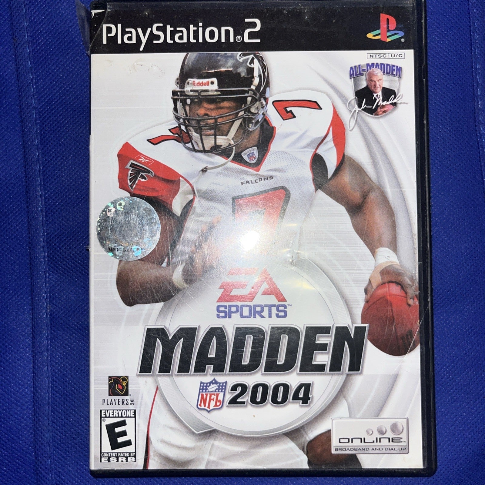 Madden NFL 2004 (pS2) Original Case + Tested Disc)