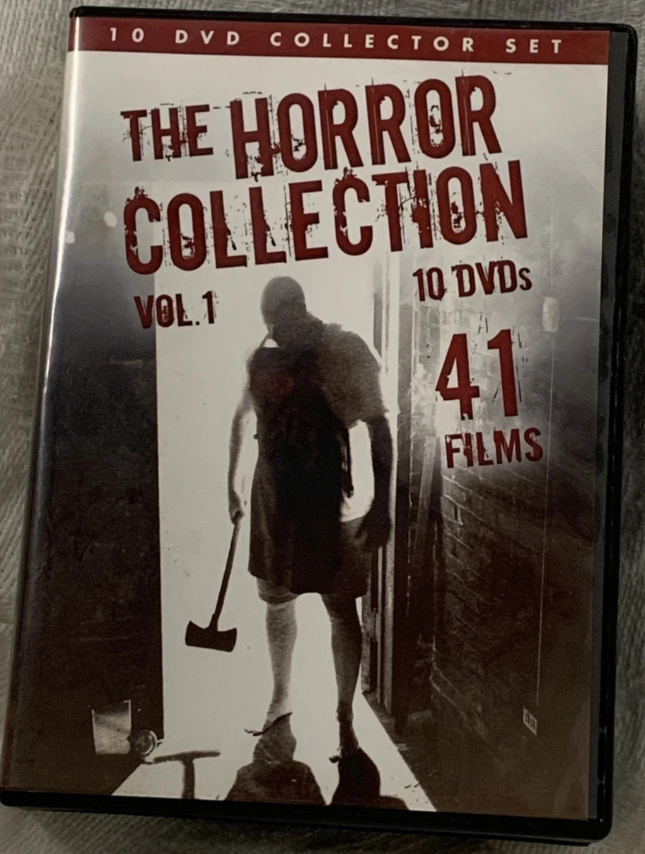 Horror Collection, Vol. 1 (DVD, 2008, 10-Disc Set) tested. no scratches
