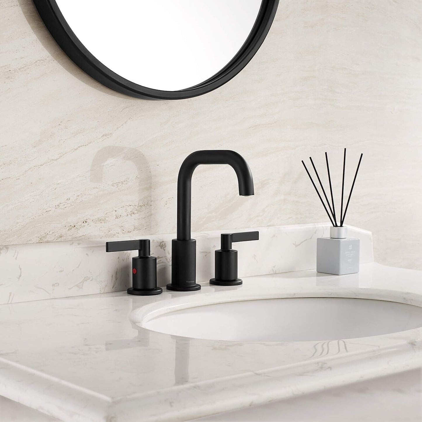 TImeArrow TAF288S-MT Black Matte Faucet Set
