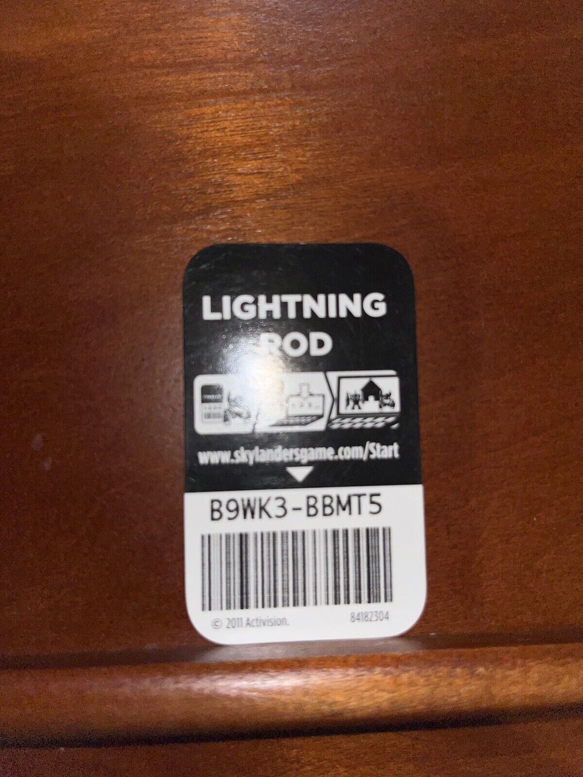 Skylanders Lightning Rod With Stickers And Cards. ￼