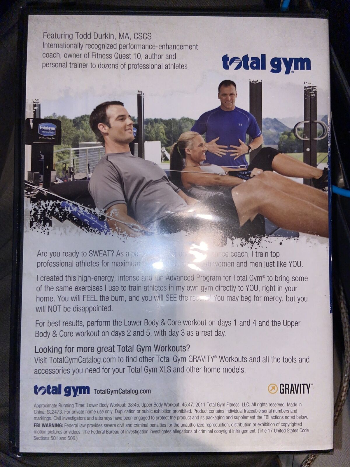 Total Gym- Get Ripped Results (DVD)