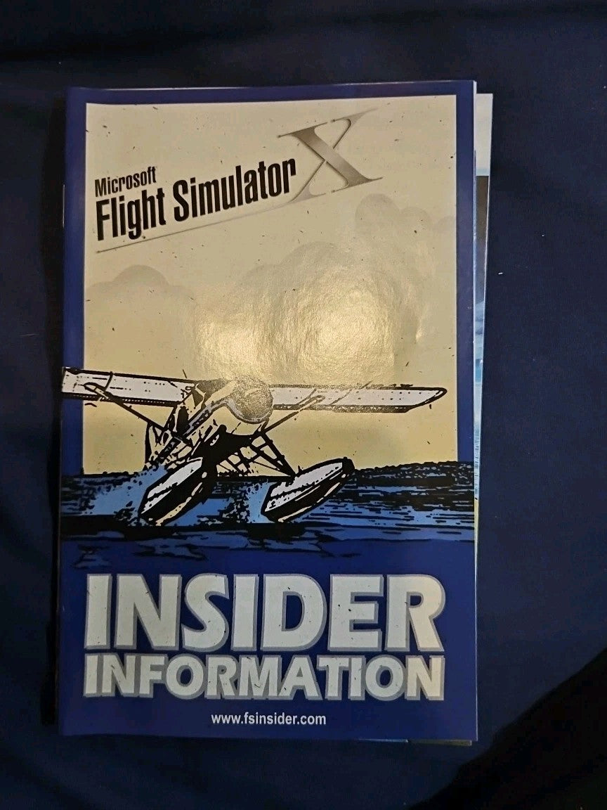 Microsoft Flight Simulator X Gold Edition (PC DVD ROM, 2008) Complete CD Key