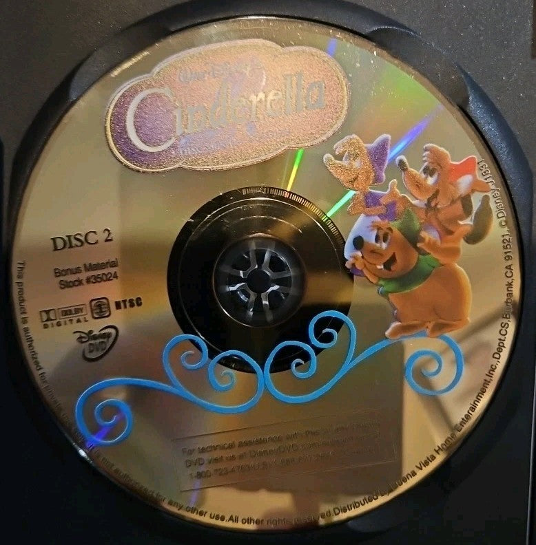 Cinderella (DVD, 2005, 2-Disc Set, Special Edition - DVD Platinum Collection)