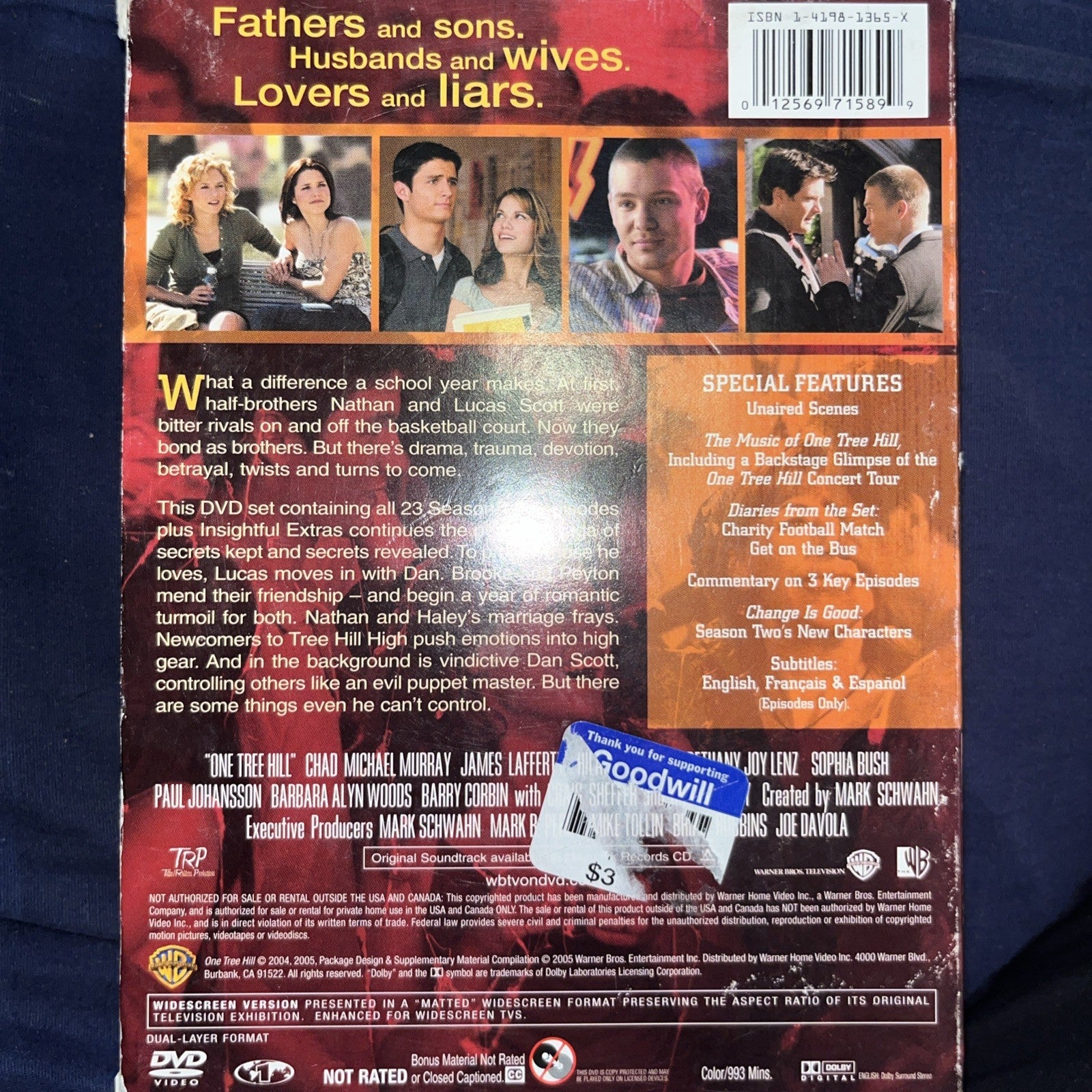 One Tree Hill: Season 2 (DVD)