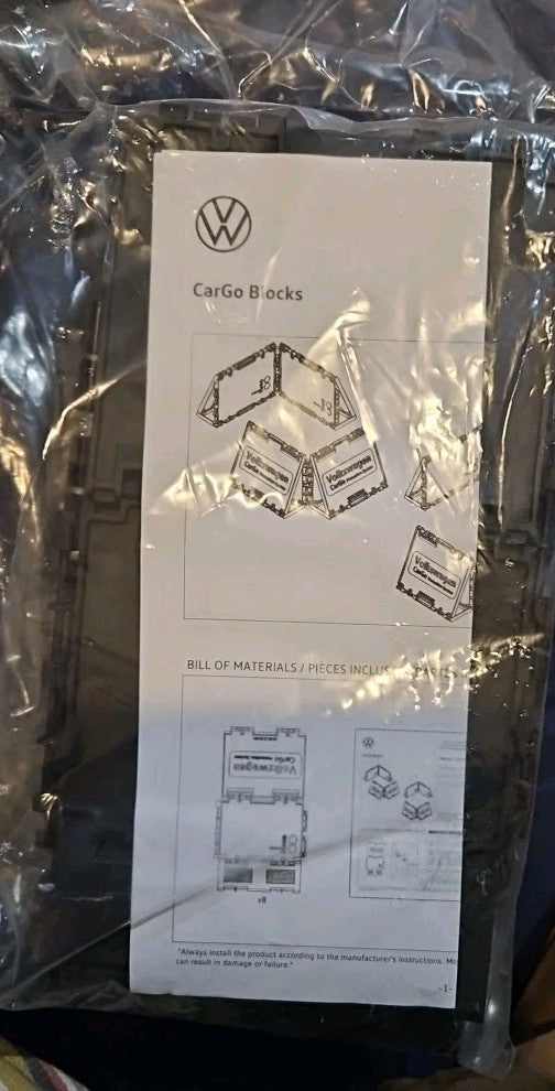 Volkswagen VW (Qty=4) CarGo Blocks - 000.061.166.D, New, Sealed
