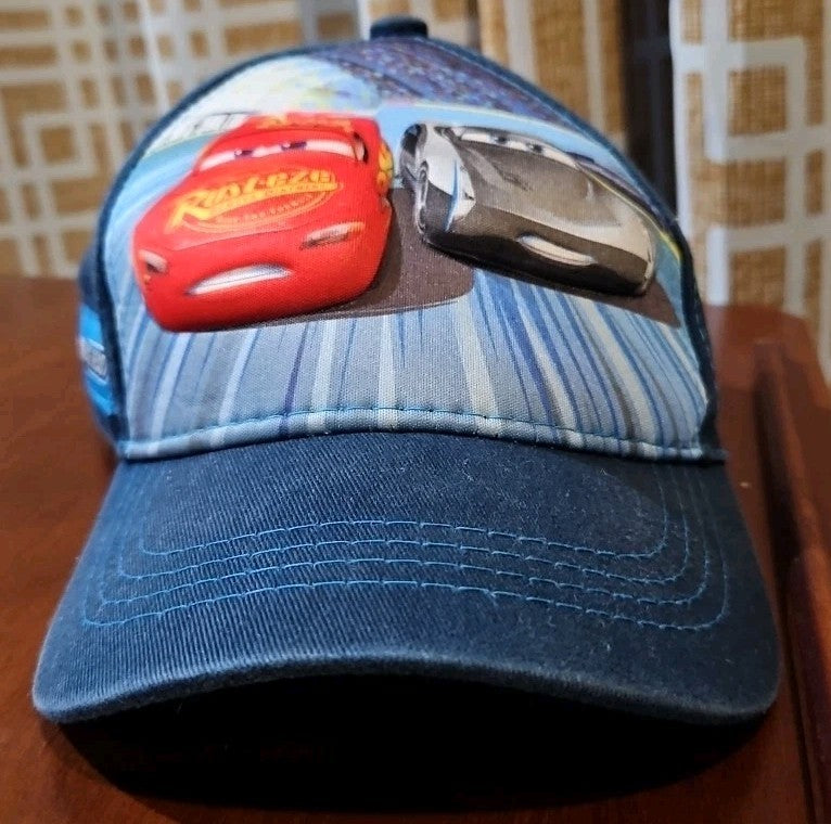 Disney Pixar Cars Toddler Boys Baseball Cap Hat One Size Adjustbale Cars 3