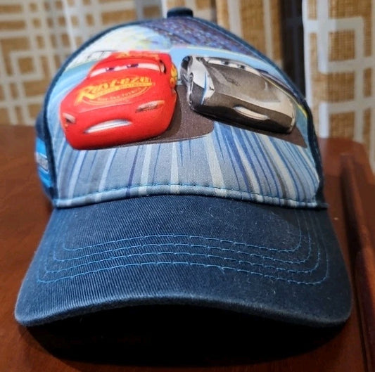 Disney Pixar Cars Toddler Boys Baseball Cap Hat One Size Adjustbale Cars 3