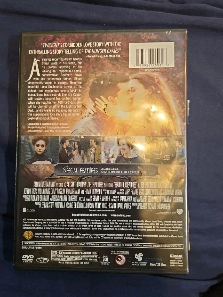 Beautiful Creatures (DVD, 2013)