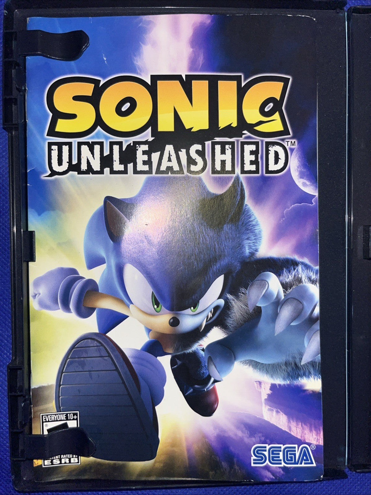 Sonic Unleashed (Sony PlayStation 2, 2008) Tested. Manual. Original Case
