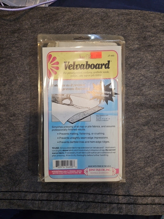 June Tailor Velvaboard For Pressing Napped Fabrics JT-460