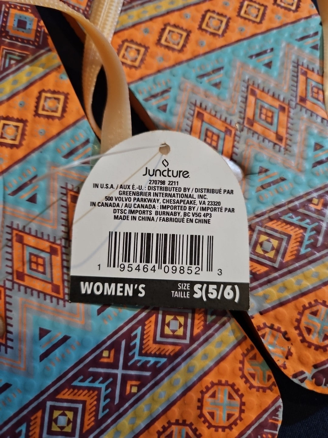 Juncture Women's 5/6 Flip Flops / Sandals