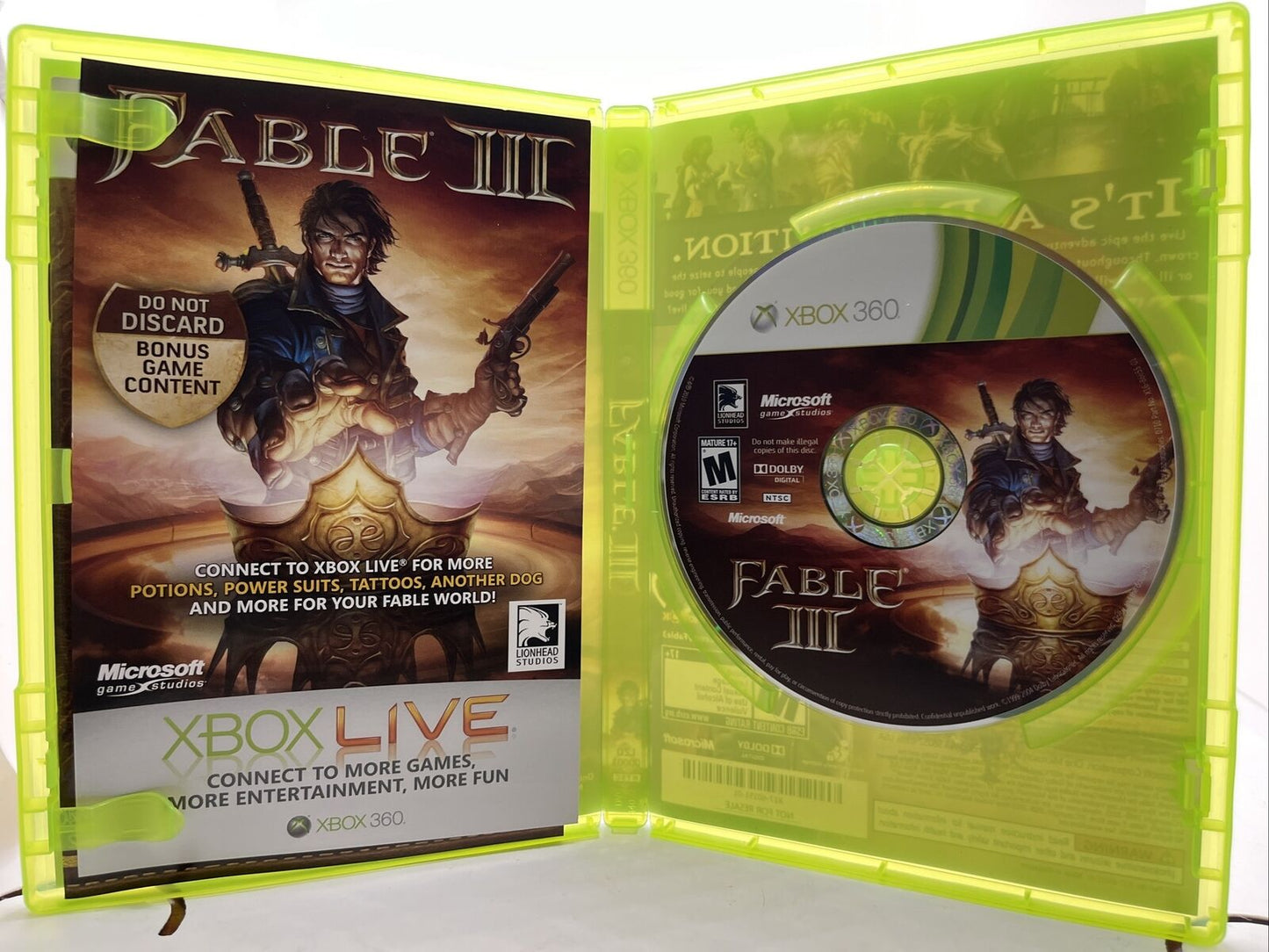 Fable III (Microsoft Xbox 360, 2010)