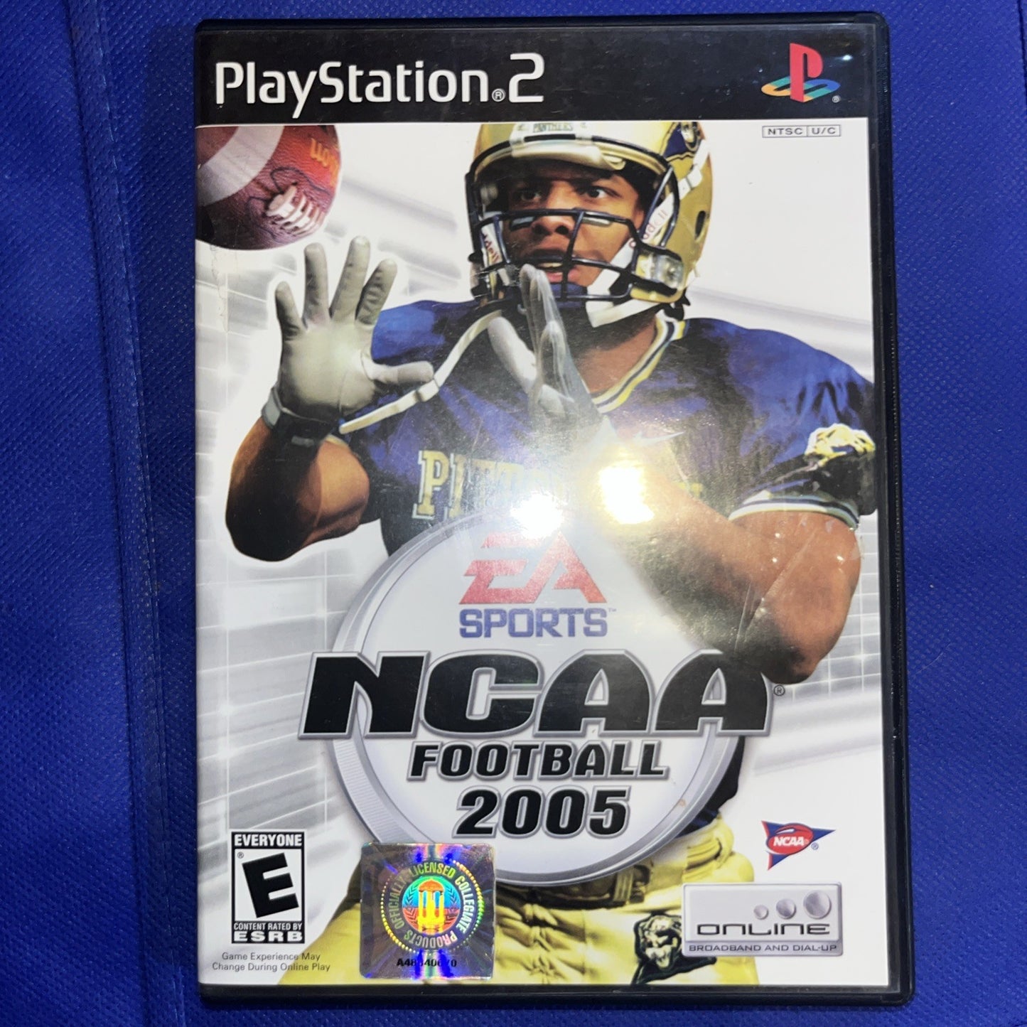 NCAA Football 2005 (PS2) Original Case + Manual + Tested Disc