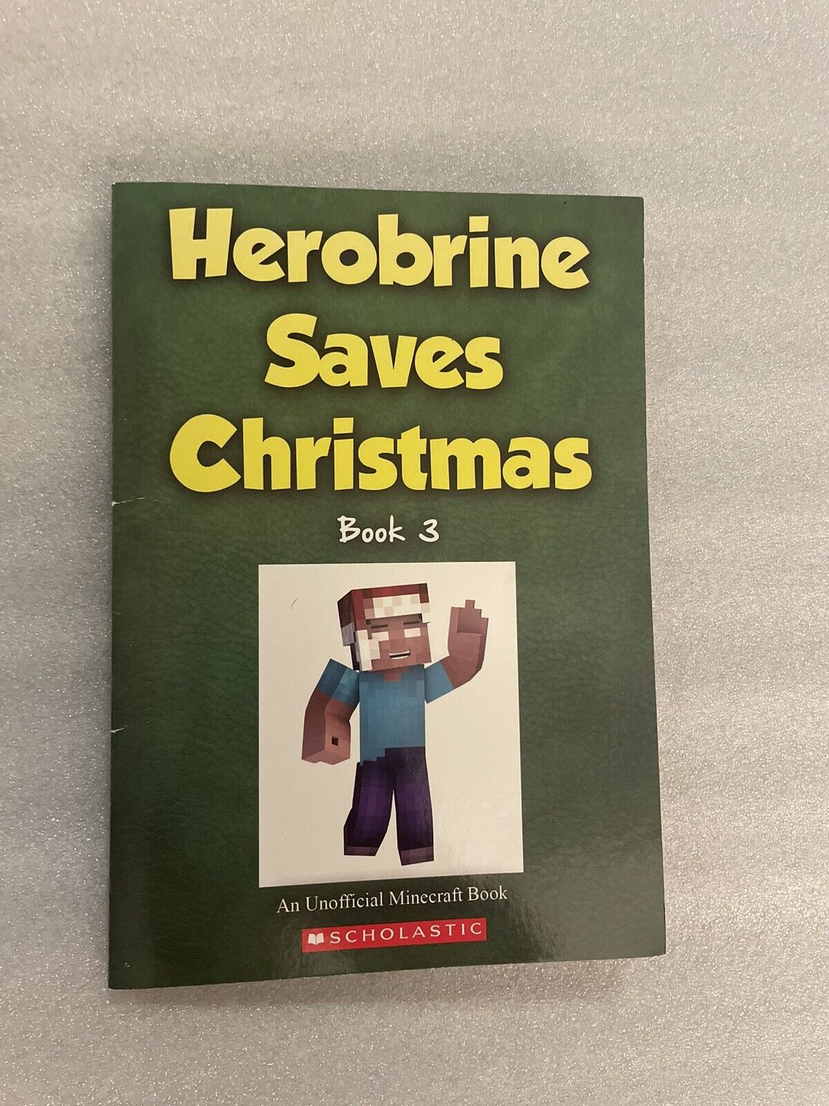 Minecraft Herobrine Paperback Books Lot of 3 Kids Chapter Reading Adventure