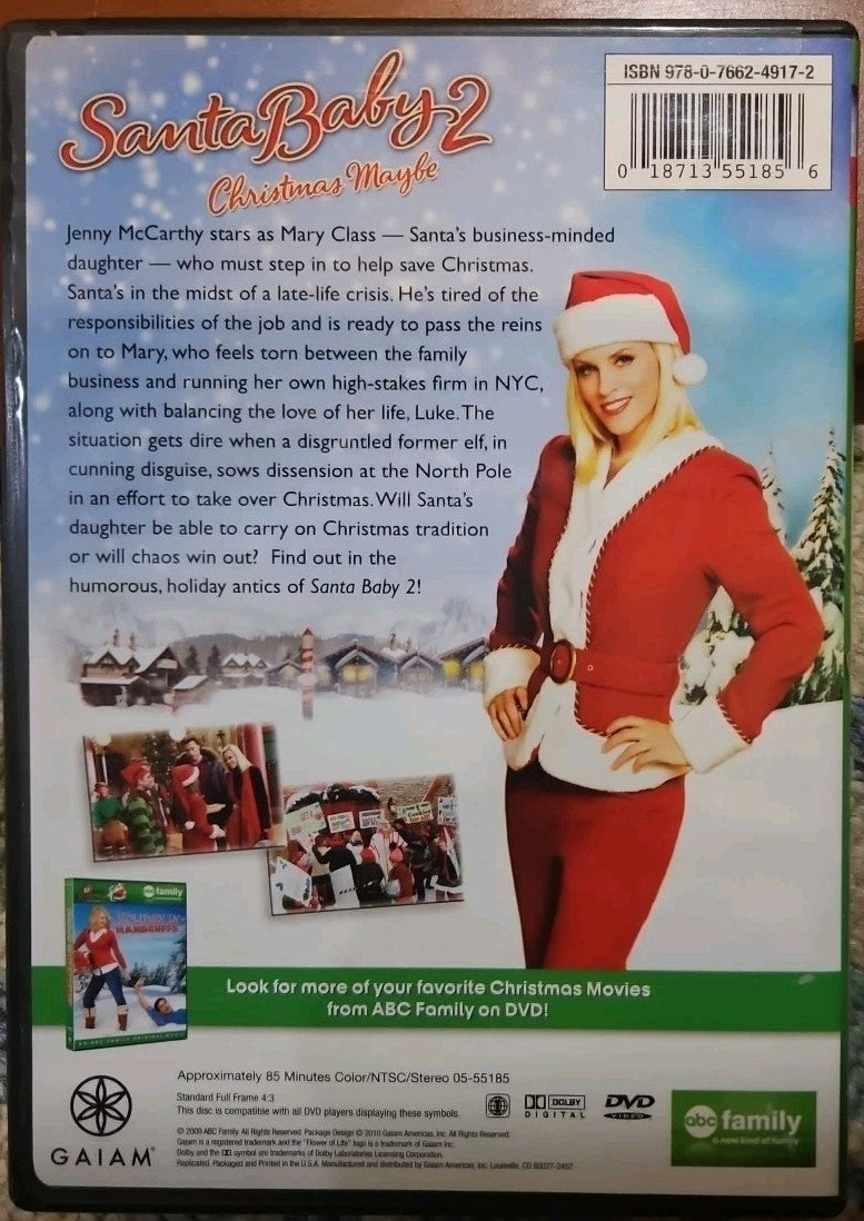 Santa Baby 2 (DVD, 2010) New Sealed