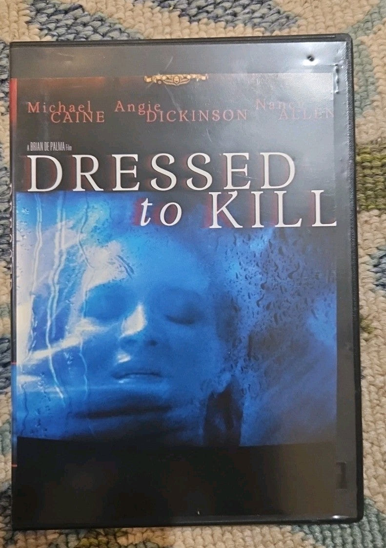Dressed to Kill (DVD, 1980) Tested slim case cropped artwork.