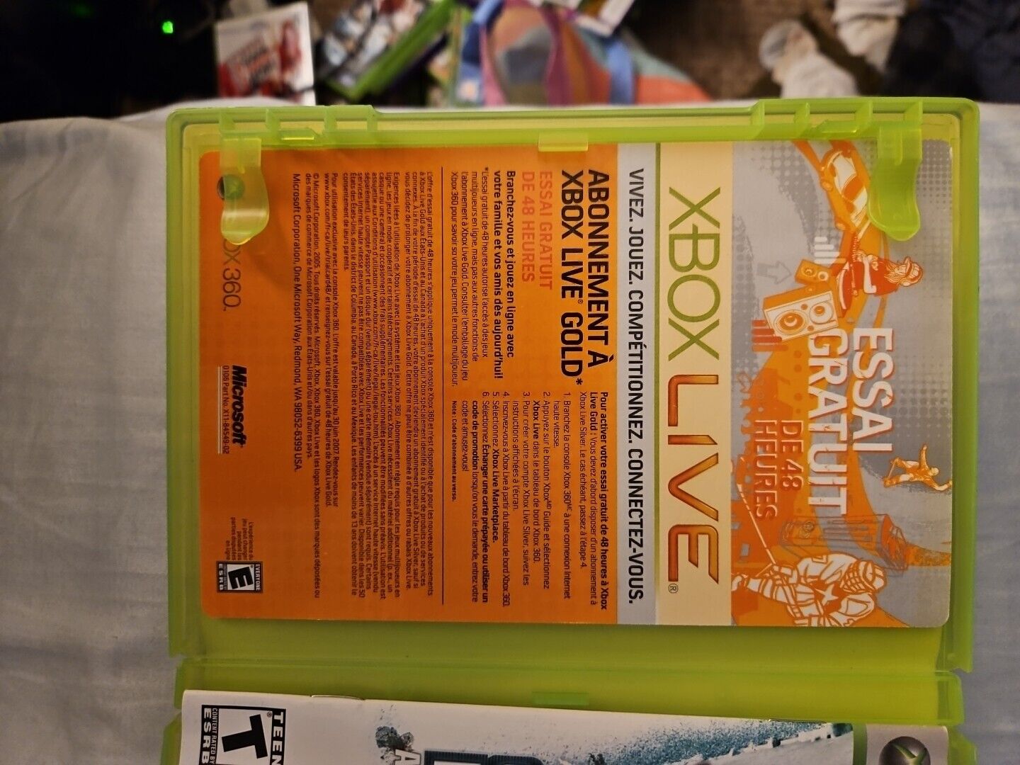 Tom Clancy's Ghost Recon: Advanced Warfighter (Xbox 360) CIB New Case + Manual