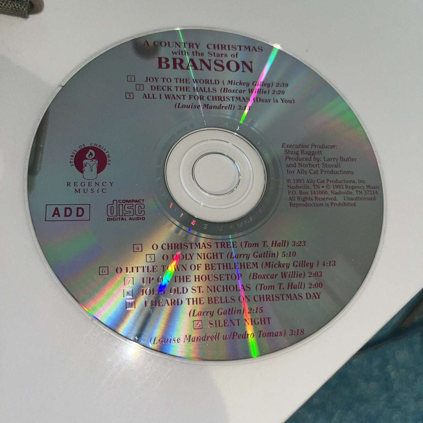 A Country Christmas With The Stars Of Branson (CD) Disc Only