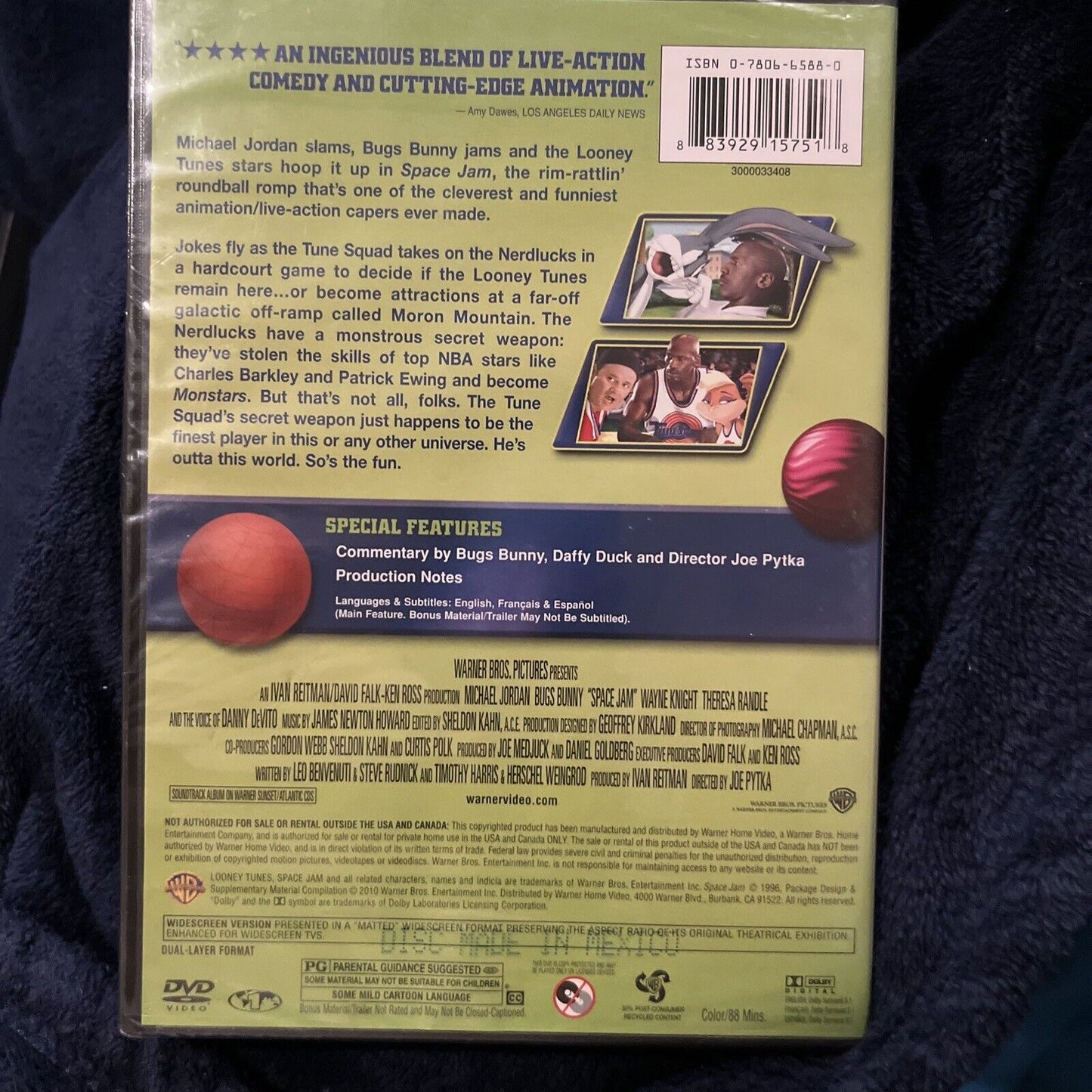 Space Jam (Director's Cut) (DVD, 1996)