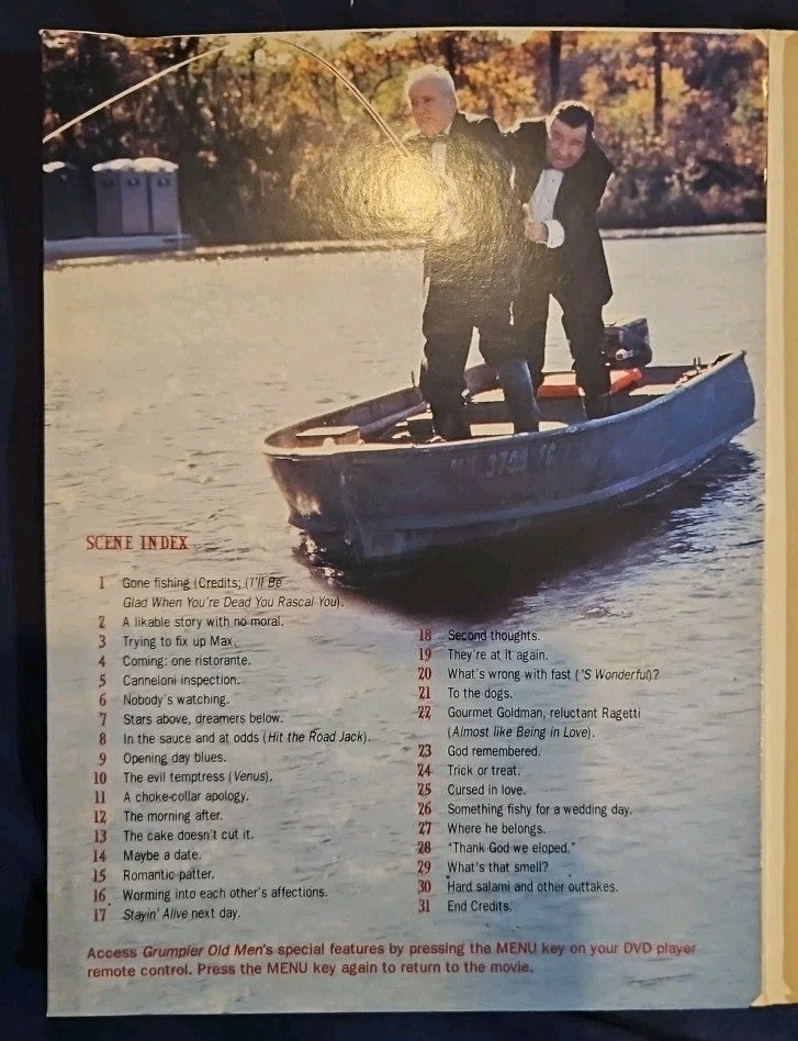 Grumpier Old Men (DVD, 1995) Tested