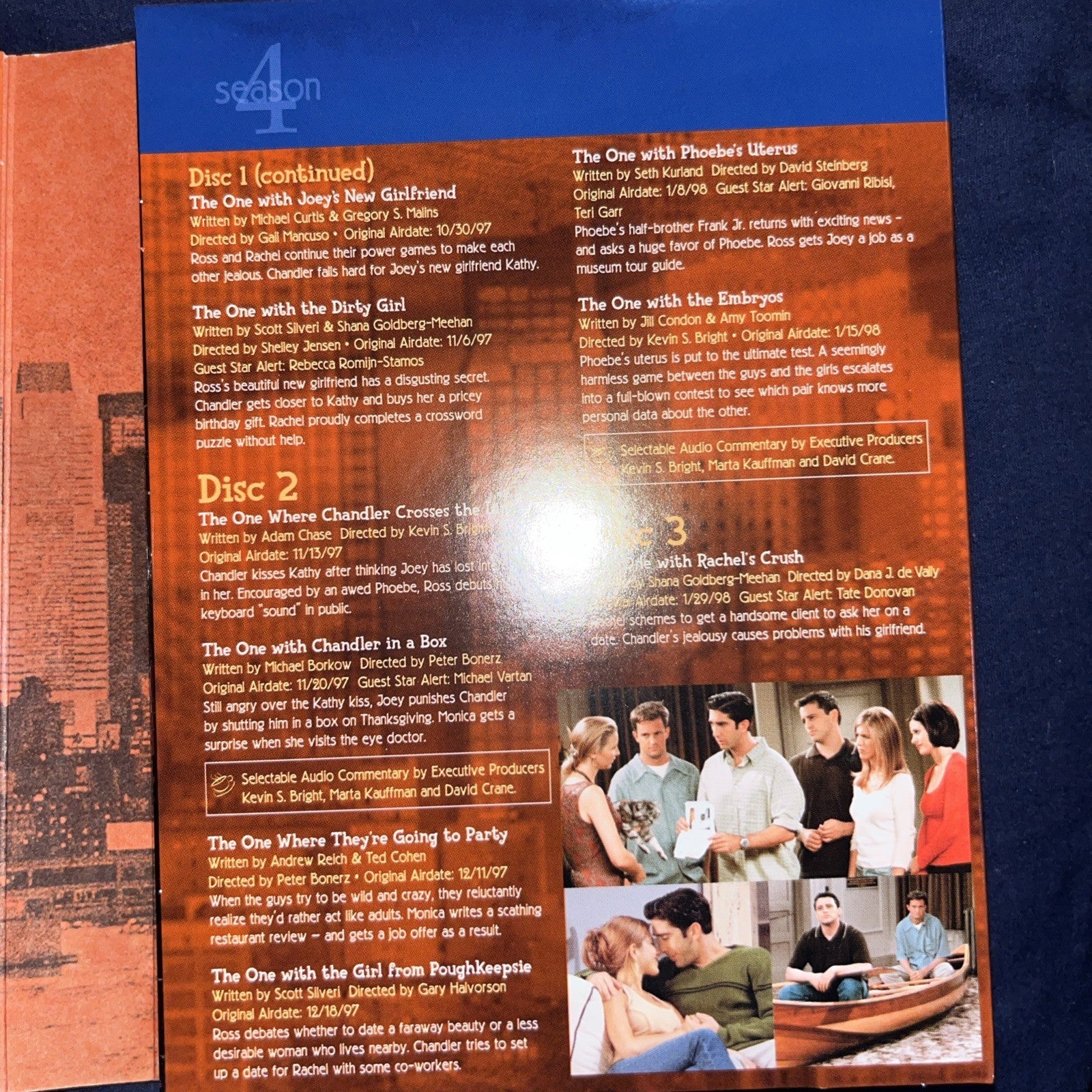 Friends: Season 4 (DVD, 2003)