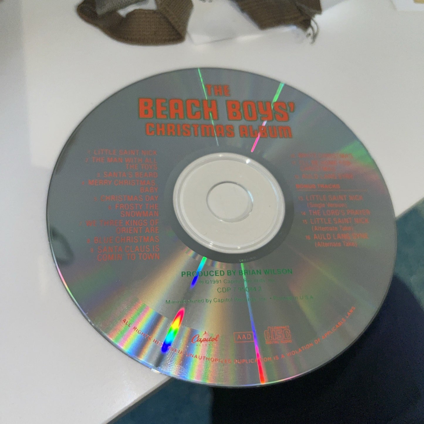 The Beach Boy’s Christmas Album (CD) Disc Only