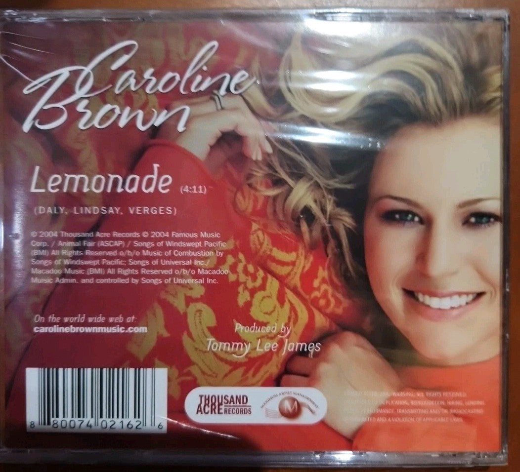 Caroline Brown - Lemonade (CD) New Sealed