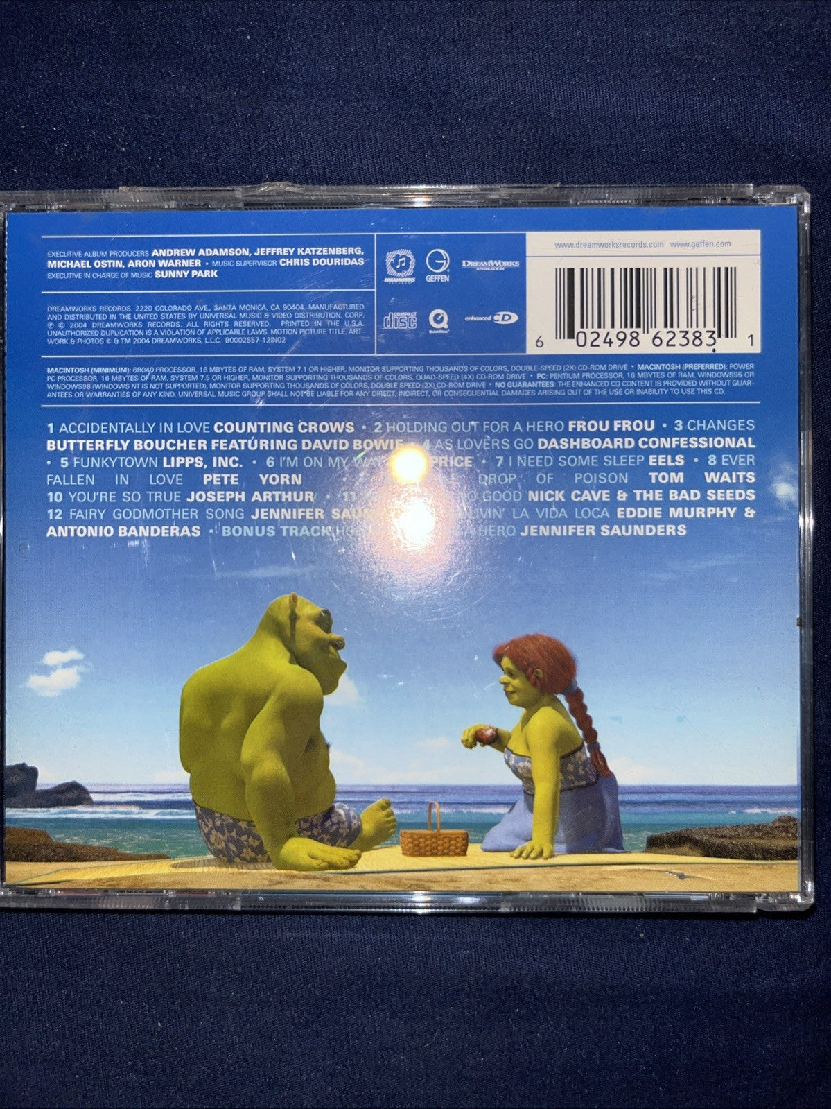 Shrek 2 [Original Soundtrack] by Original Soundtrack (CD, 2004, Dreamworks SKG)