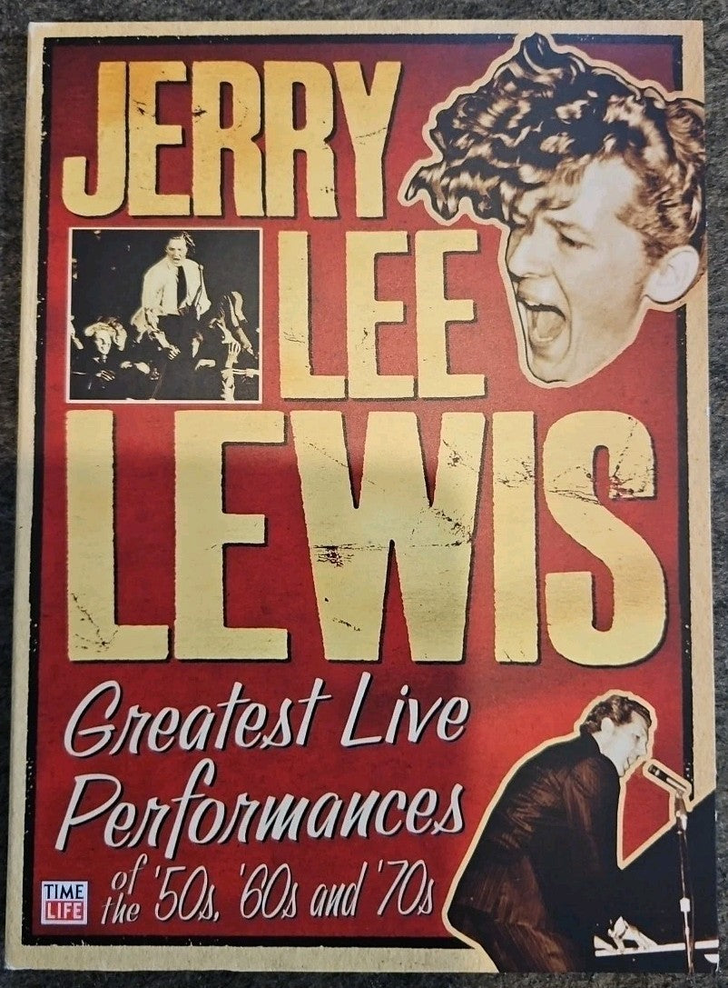Jerry Lee Lewis New Sealed Time Life DVD Greatest Live Performances 50s 60s 70s