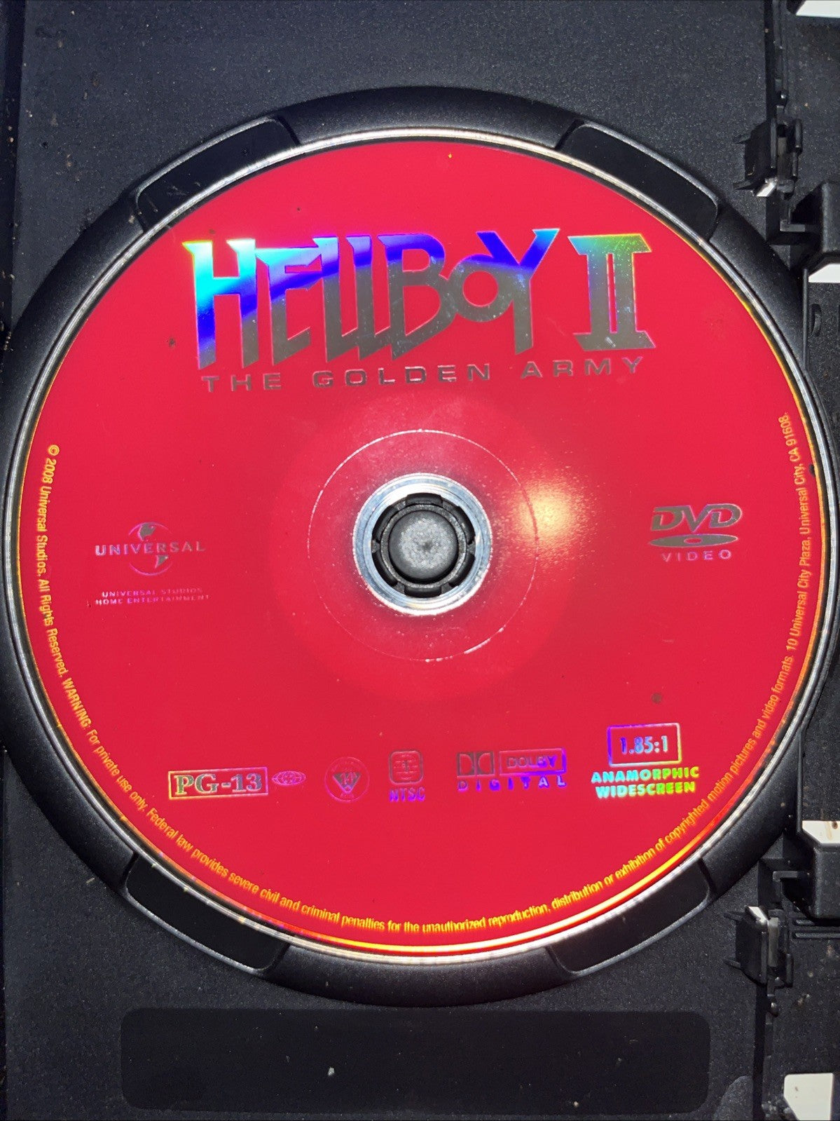 Hellboy II: the Golden Army (DVD, 2008) Tested. New Case. Resealed