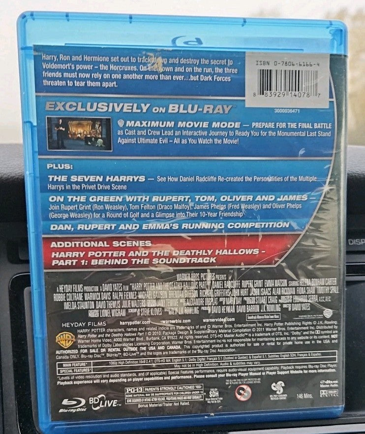Harry Potter & the Deathly Hallows, Part 1 & 2 (Blu-ray) Brand new sealed