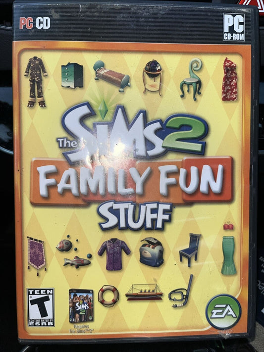 Sims 2: Family Fun Stuff (PC, 2006)