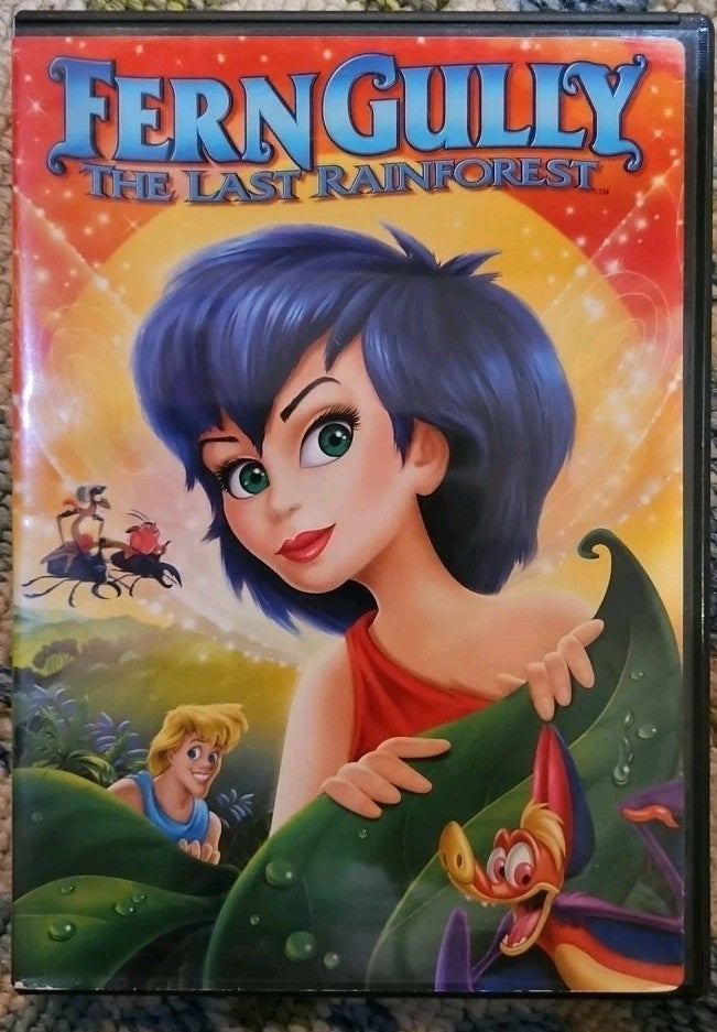 Ferngully: the Last Rainforest (DVD, 1992) Tested. New Case. Resealed