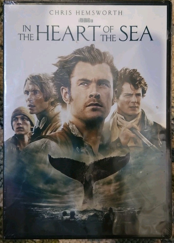 In the Heart of the Sea (DVD, 2015) New. No Digital Download