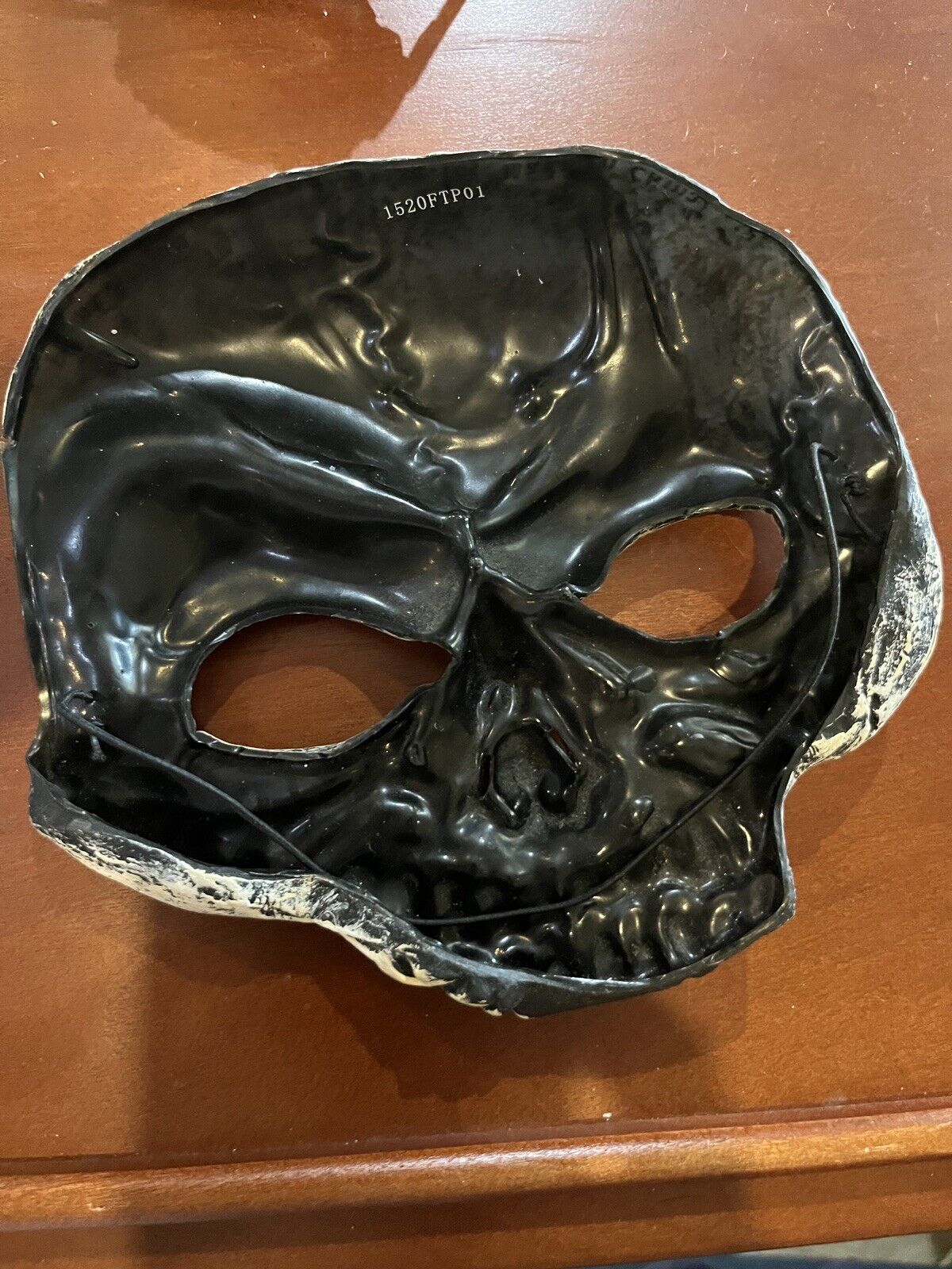 Skull Mask Adult Halloween Costume Accessory Skeleton  One Size