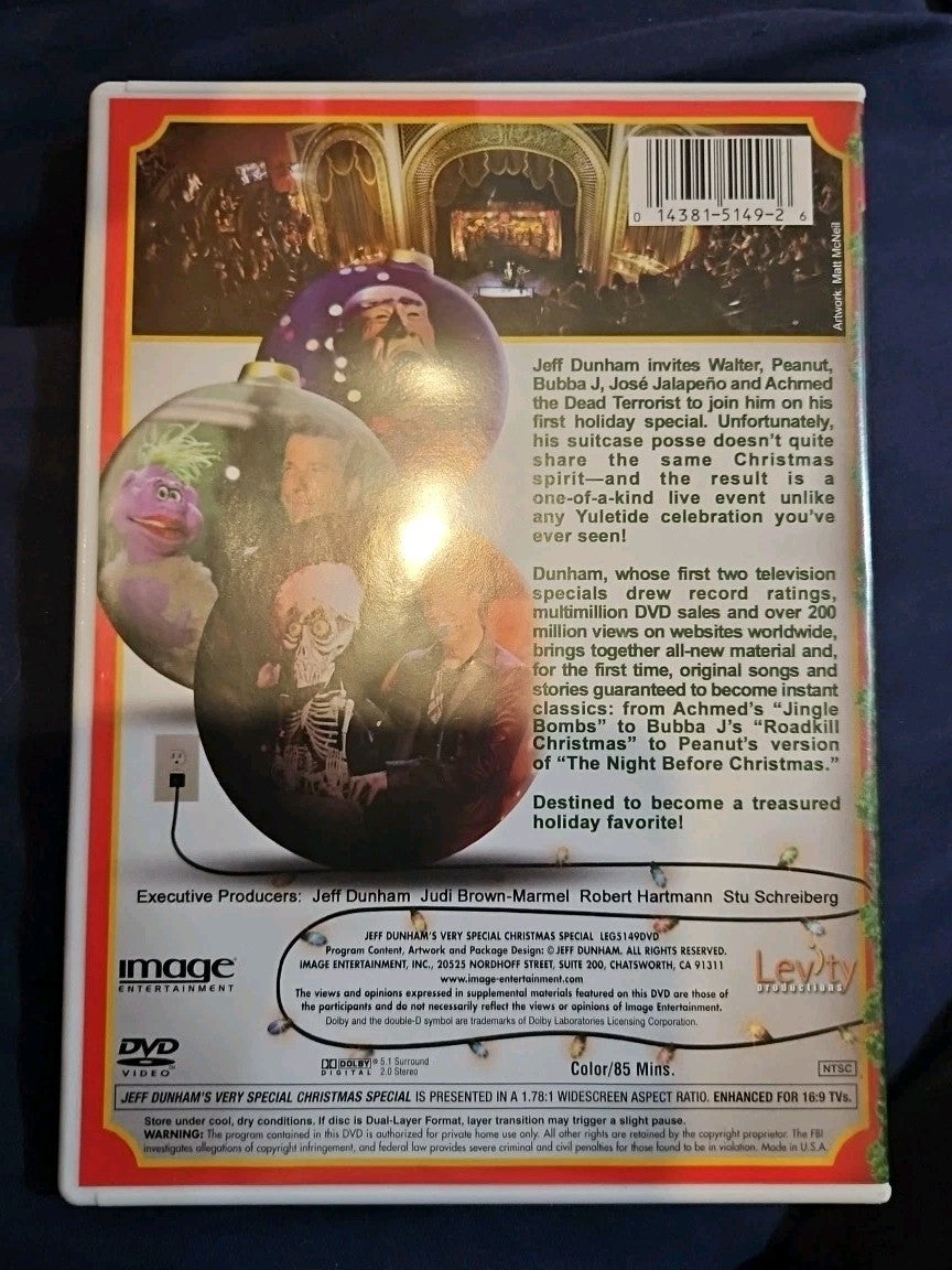 Jeff Dunham - Very Special Christmas Special (DVD, 2014)