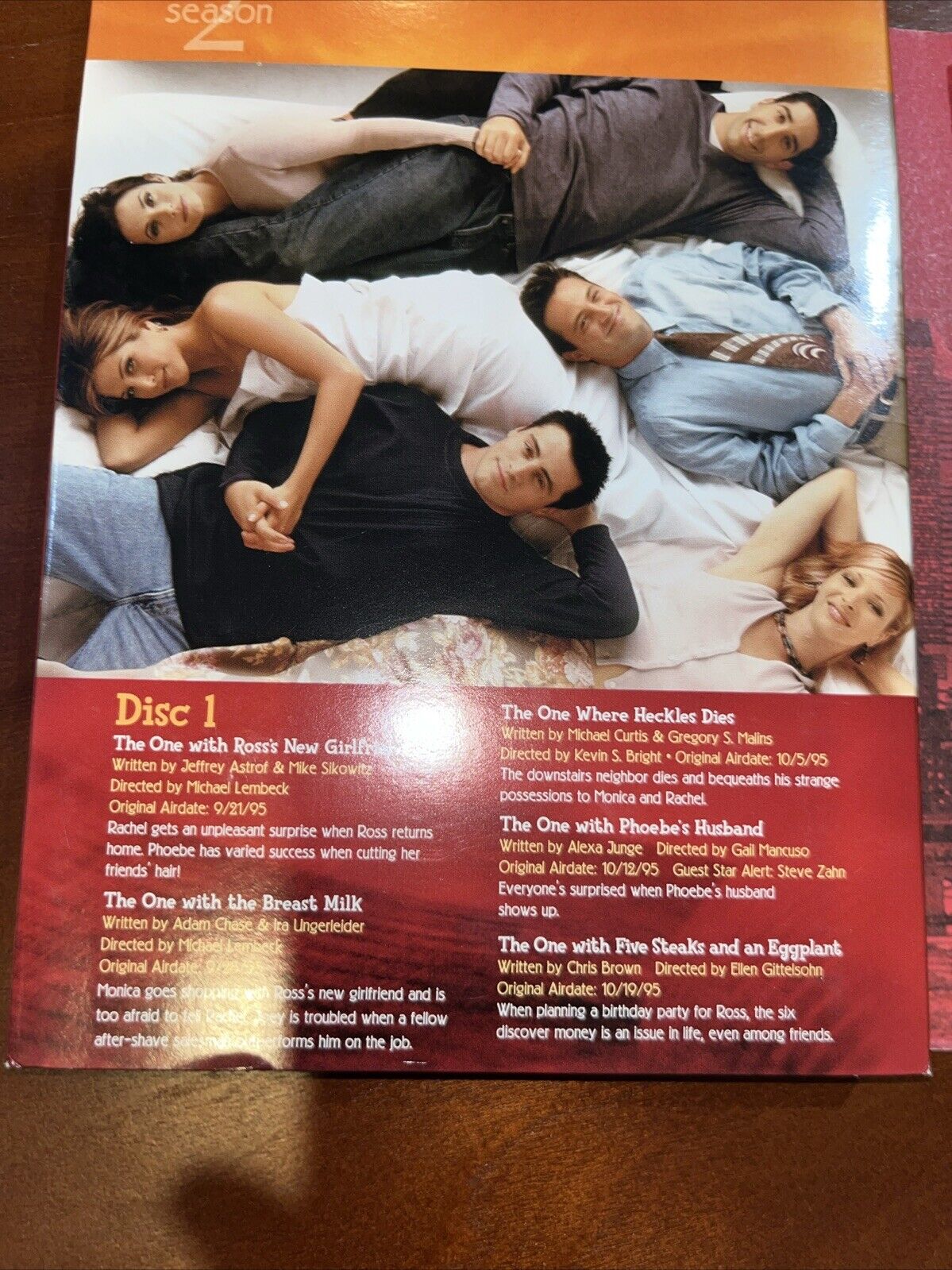 Friends - The Complete Second Season (DVD, 2002, 4-Disc Set, Four Disc Set)