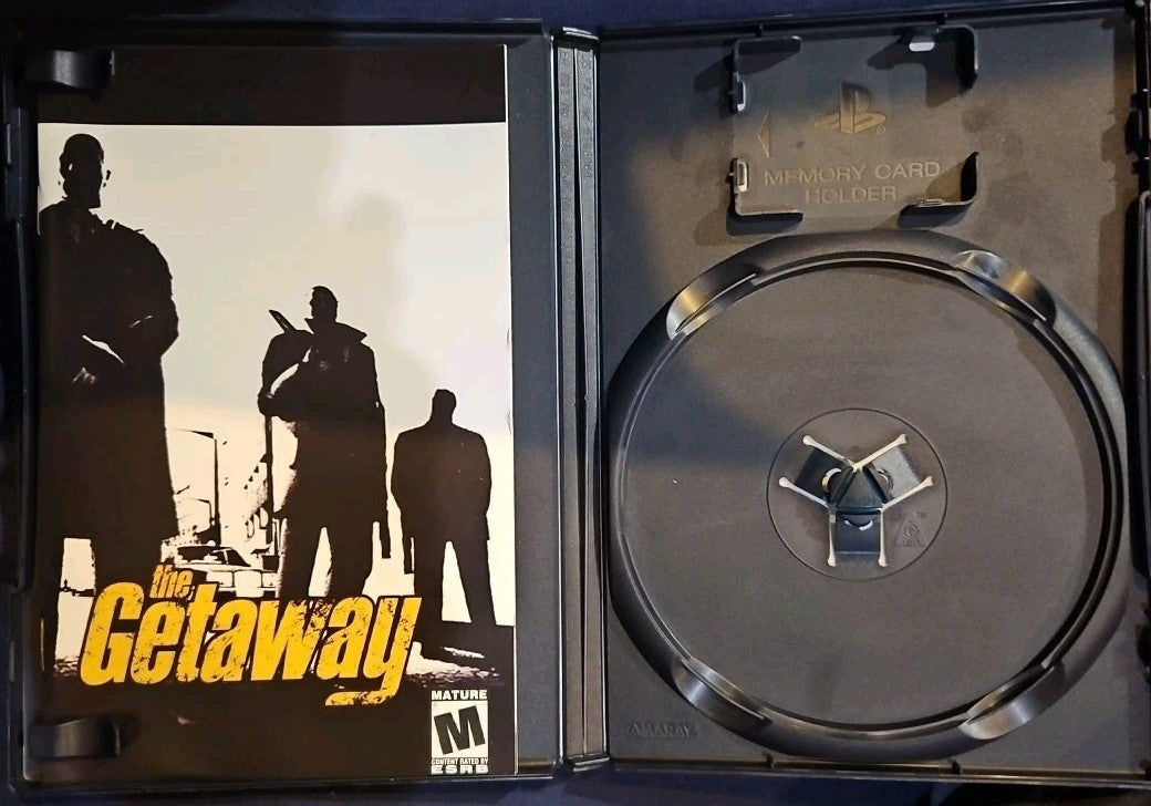 Getaway - Sony PlayStation 2. No Game. Case + Artwork + Manual OnLY
