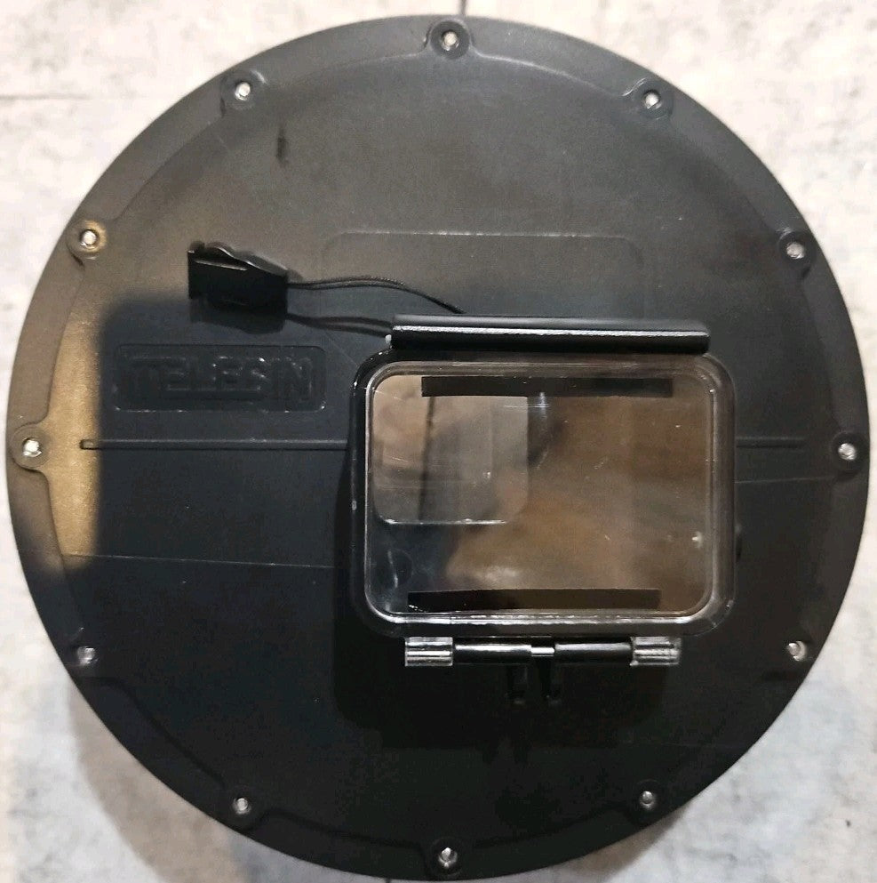Telesin 6" Dome Port Waterproof Housing Case w/ no Handle for GoPro HERO 8 