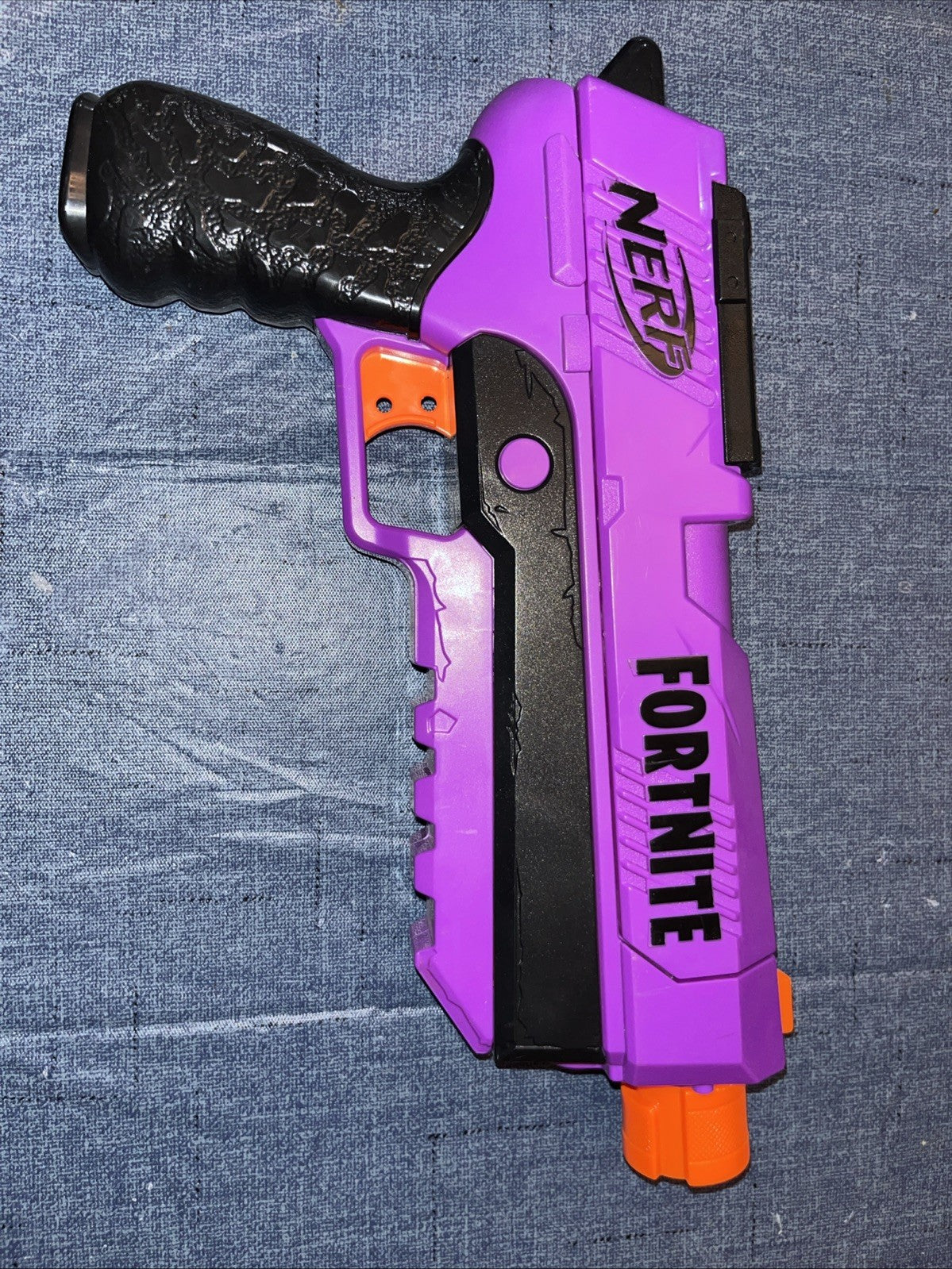NERF Fortnite DP-E Dart Blaster Purple Gun Pistol Toy