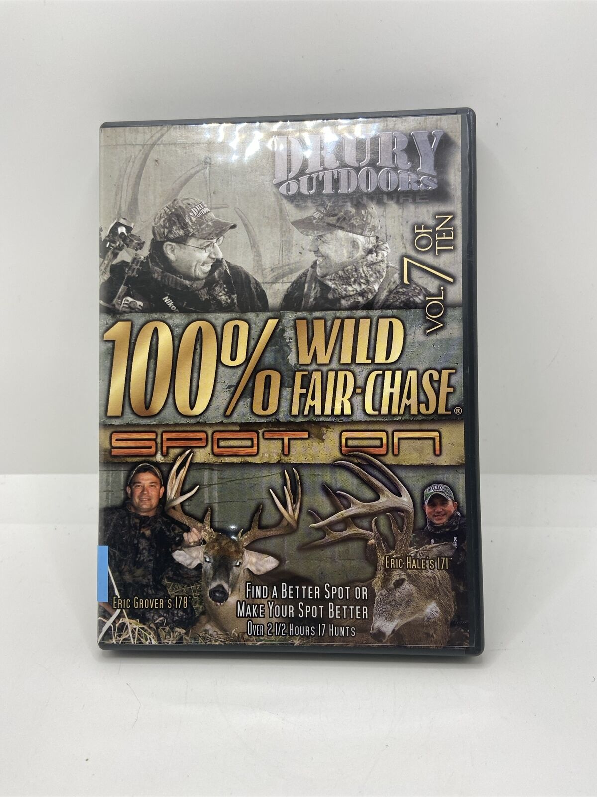 Drury Outdoors 100% Wild Fair Chase Spot On  Volume 7 -  Deer Hunting DVD
