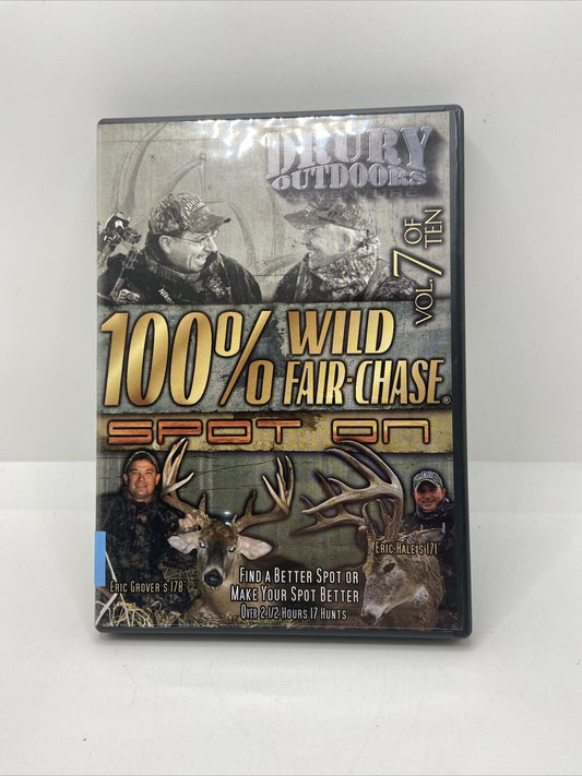 Drury Outdoors 100% Wild Fair Chase Spot On  Volume 7 -  Deer Hunting DVD