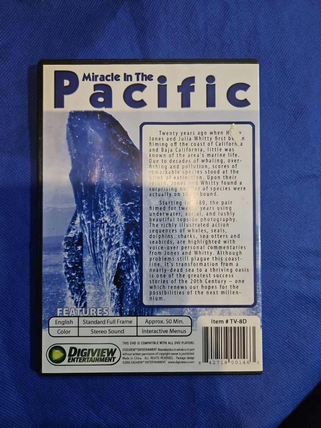 National Geographics - Miracle in the Pacific Sealed DVD 2006